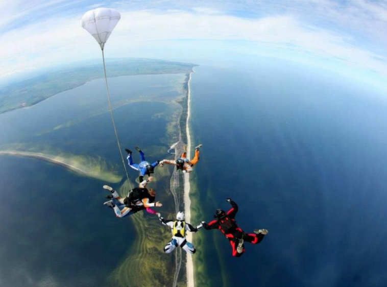 Loty widokowe nad Półwyspem Helskim - SKYDIVE HEL